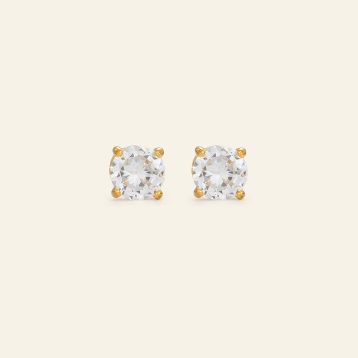 Small Round Ball Back Stud