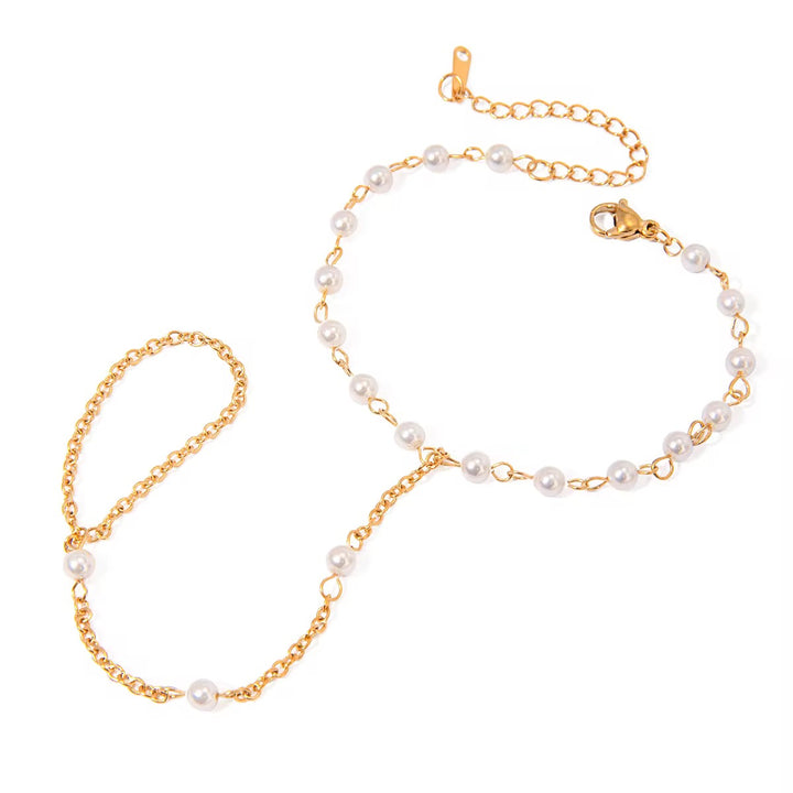 Aliya Pearl Hand Chain