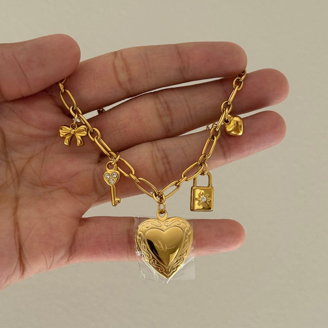 Charm Locket Bracelet
