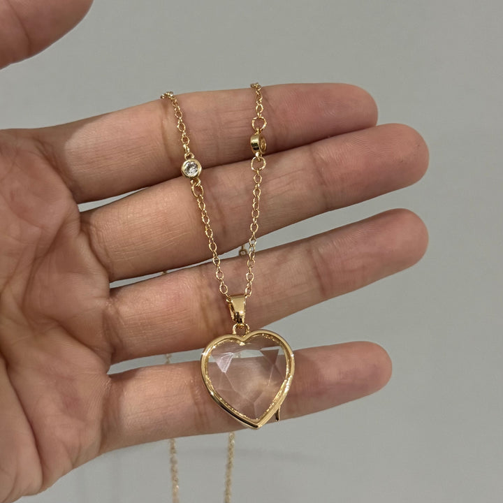 HEART LOCKET NECKLACE