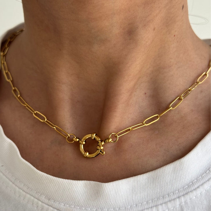 #TeamConrad Everyday Paperclip Necklace