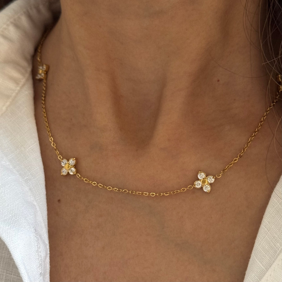 Susanna Flower Necklace