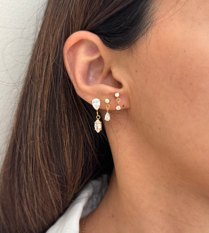 Ocean Eyes Dainty Drop Earring