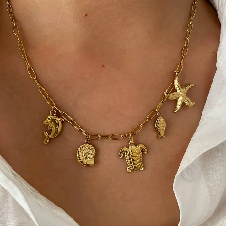 Cousins Beach Charm Necklace