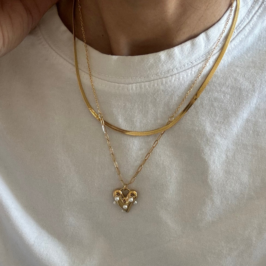 Heart Layered Necklace