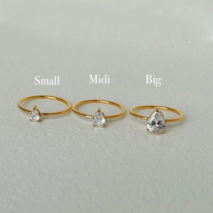 Teardrop Ring