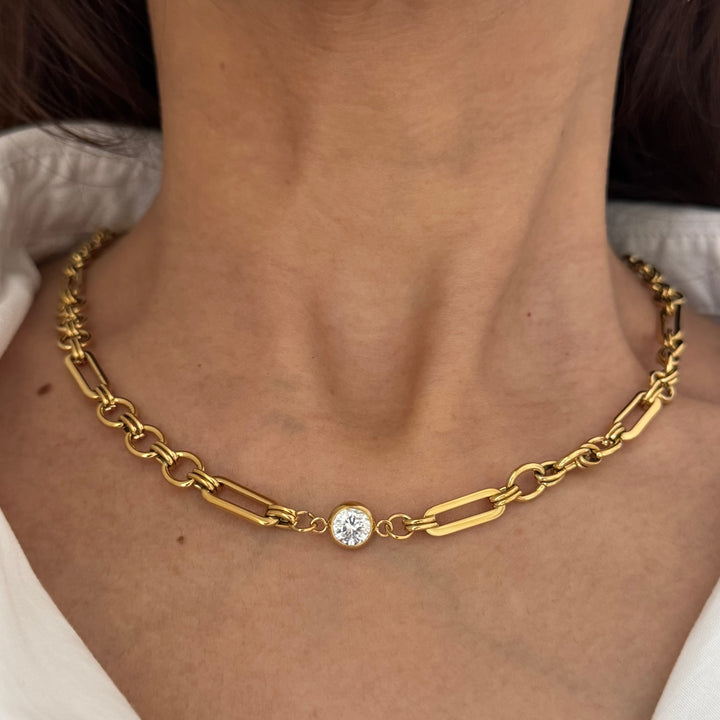 Celest Stone Necklace