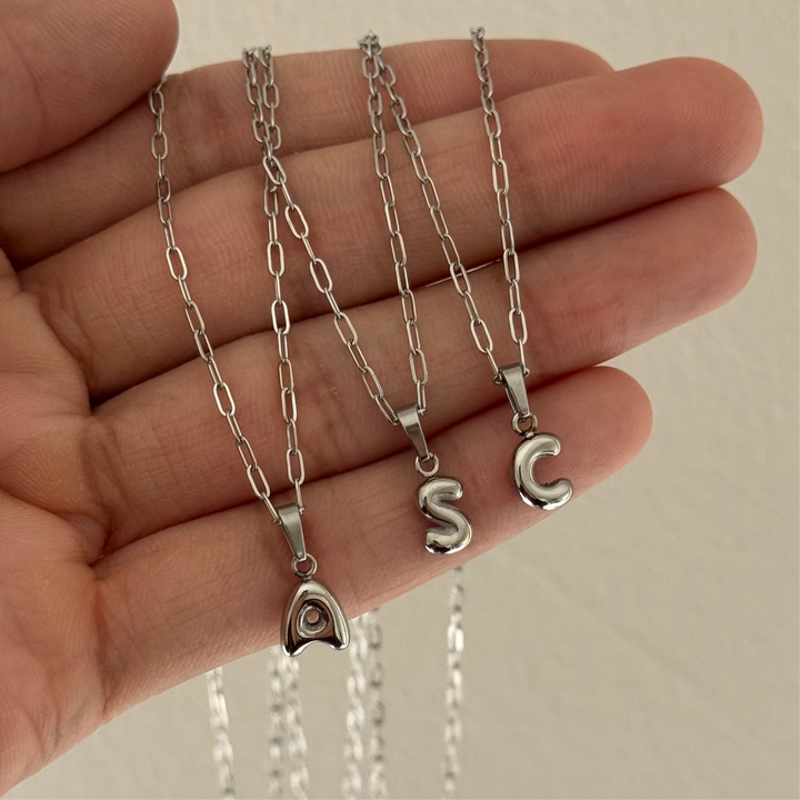 Silver Mini Bubble Necklace