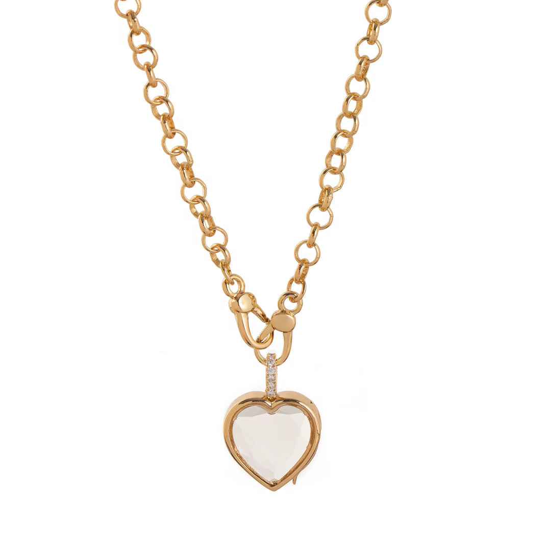 HEART LOCKET NECKLACE