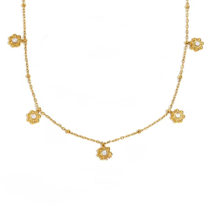 Dainty Flower Necklace