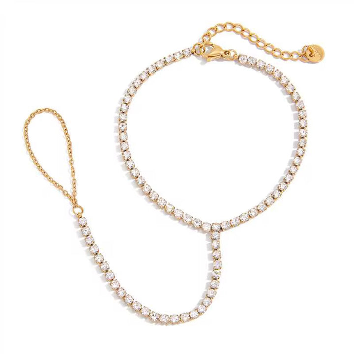 Tennis Bracelet Hand Chain