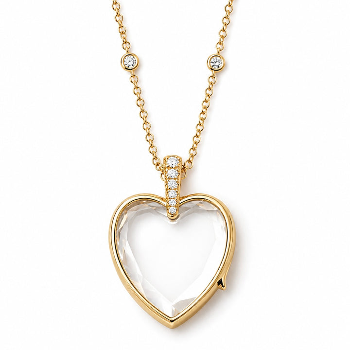 HEART LOCKET NECKLACE