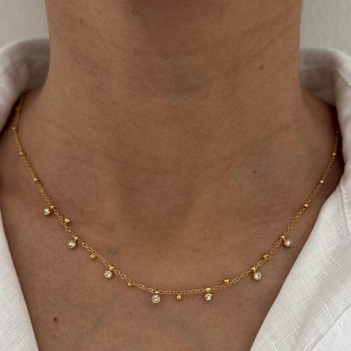 Dainty Stone necklace