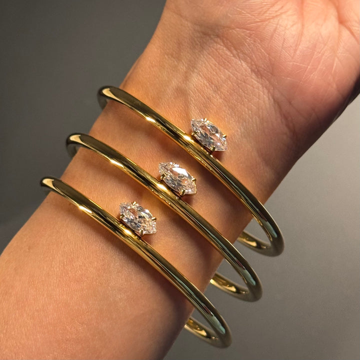 Hayati Open Cuff Bangle