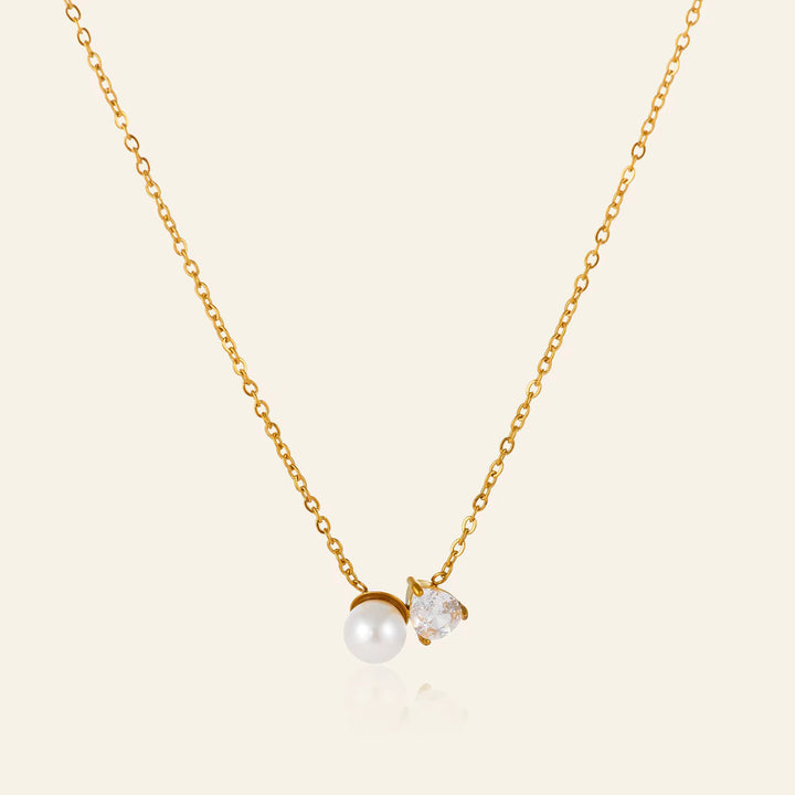 First Love Pearl & Waterdrop Necklace