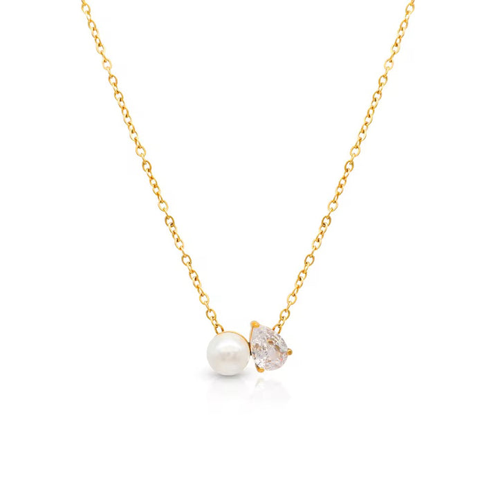 First Love Pearl & Waterdrop Necklace