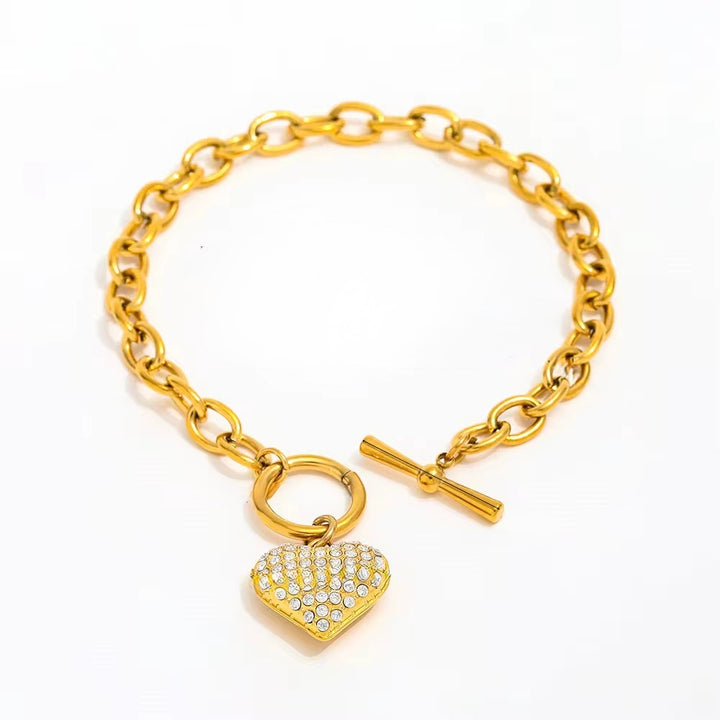 Pendant Heart Bracelet