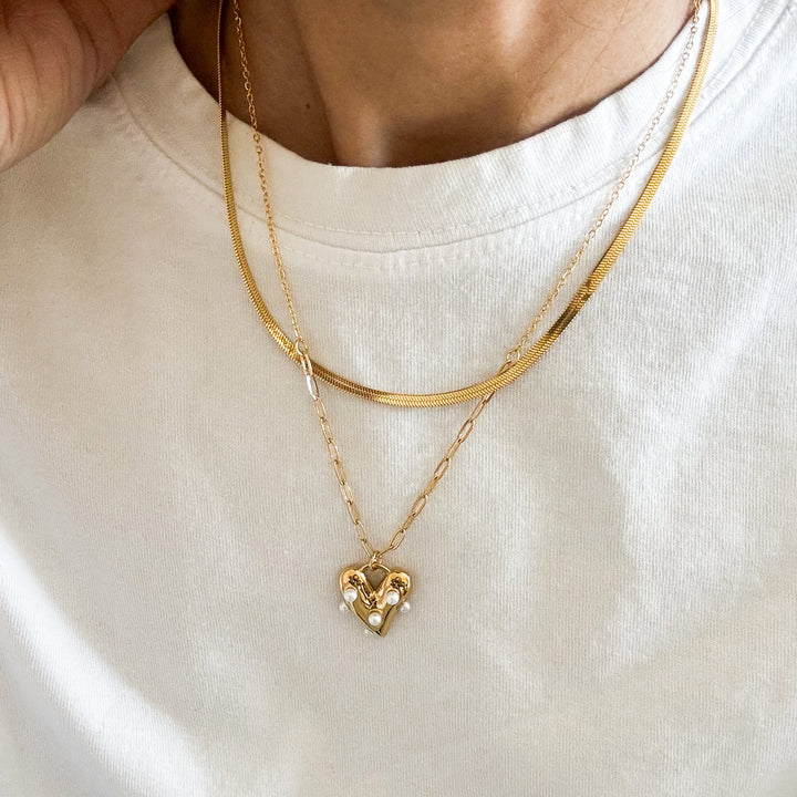 Heart Layered Necklace