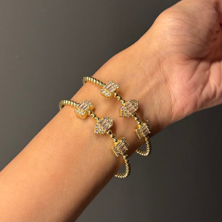 Ahlan Open Cuff Bangle