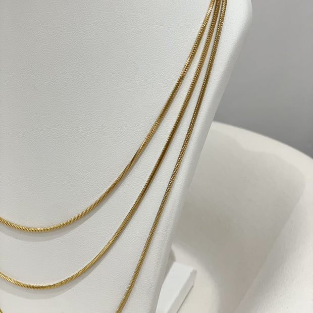 Perfect Stacking Snake Chain - 1.5MM