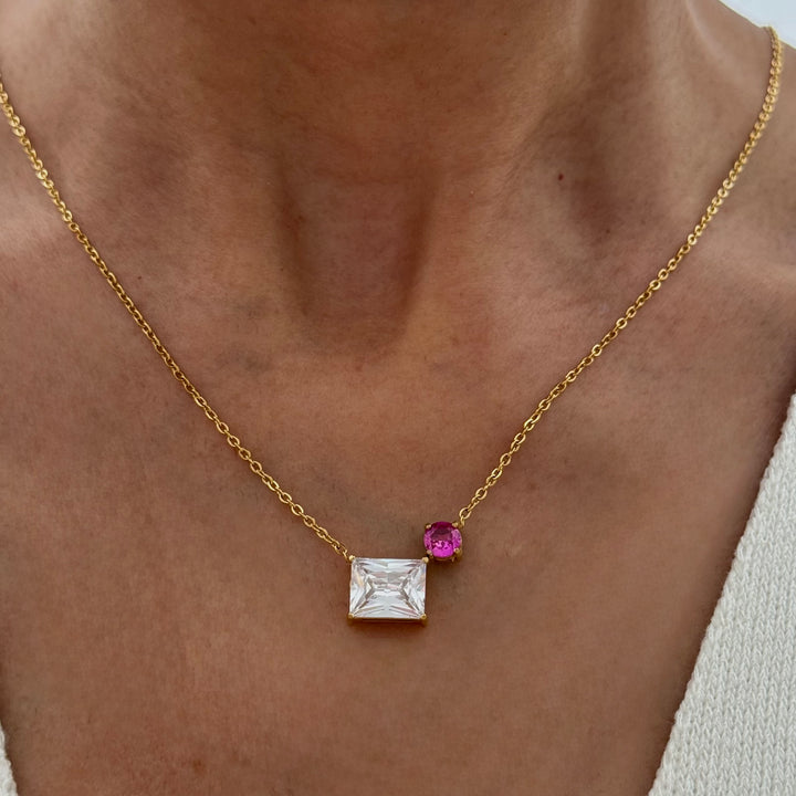 July Fourth Stone Necklace