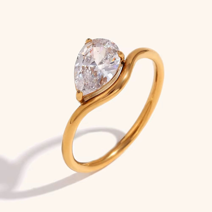 Wave Band Ring