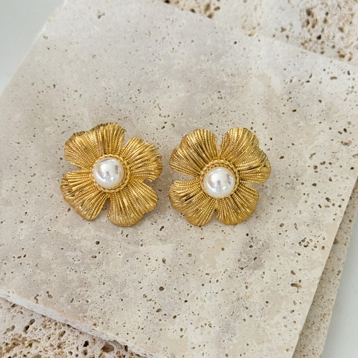 Rose Flower Earring