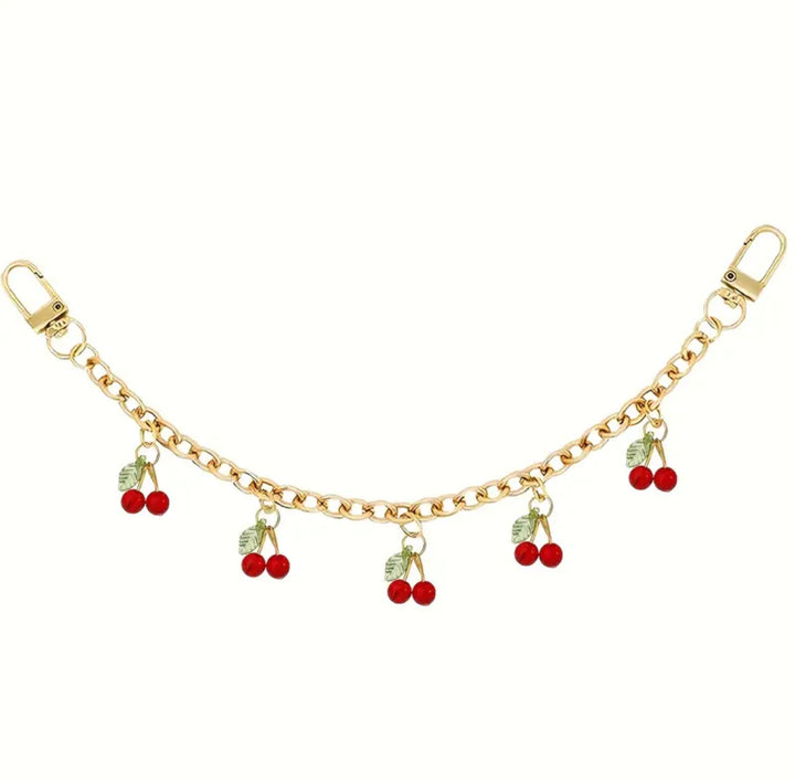 Cherry bag charm
