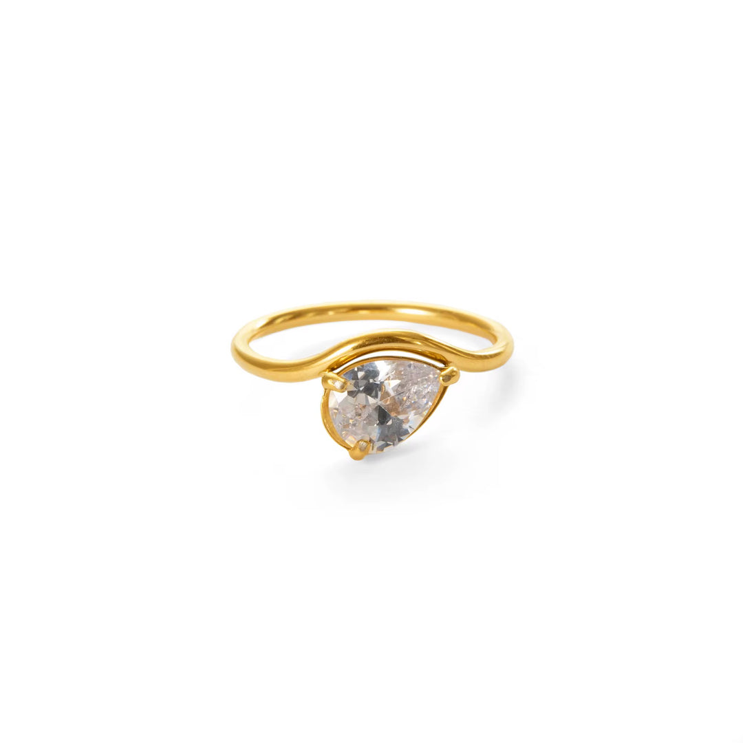 Wave Band Ring