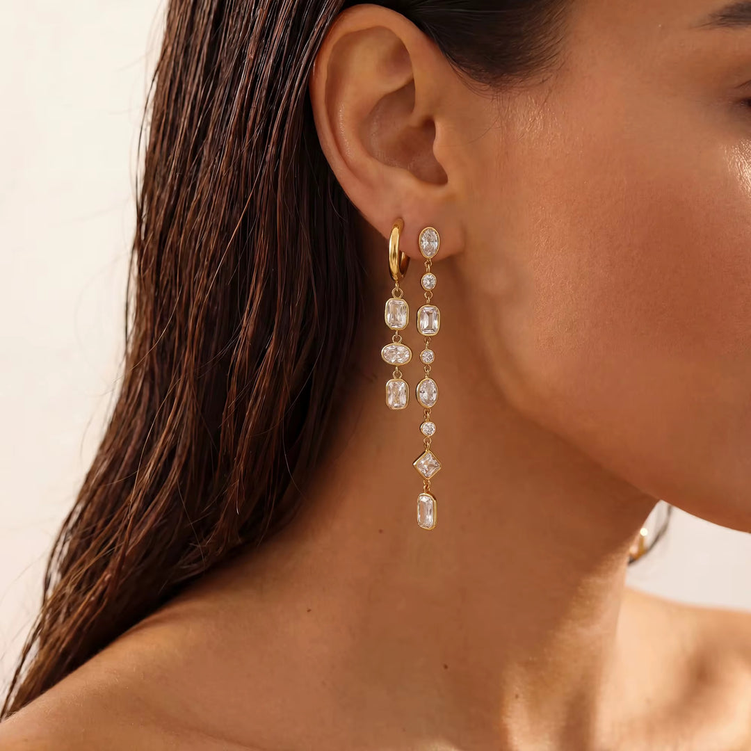 Crystal Earring