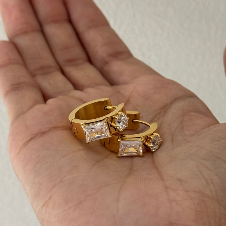 Laurel Chunky Hoop Earring