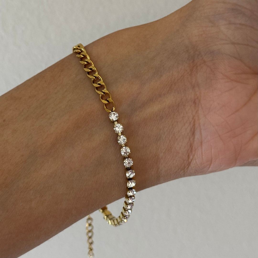 Cuban & Tennis Bracelet