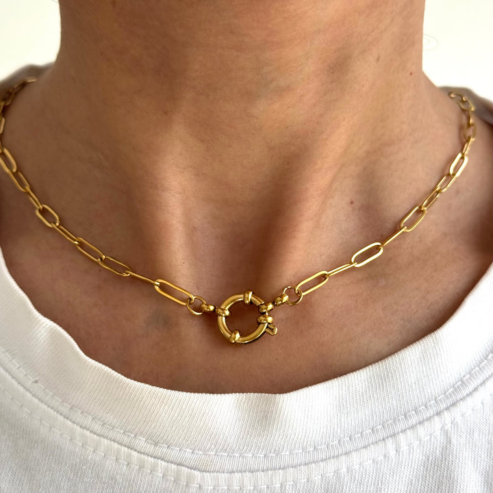 #TeamConrad Everyday Paperclip Necklace