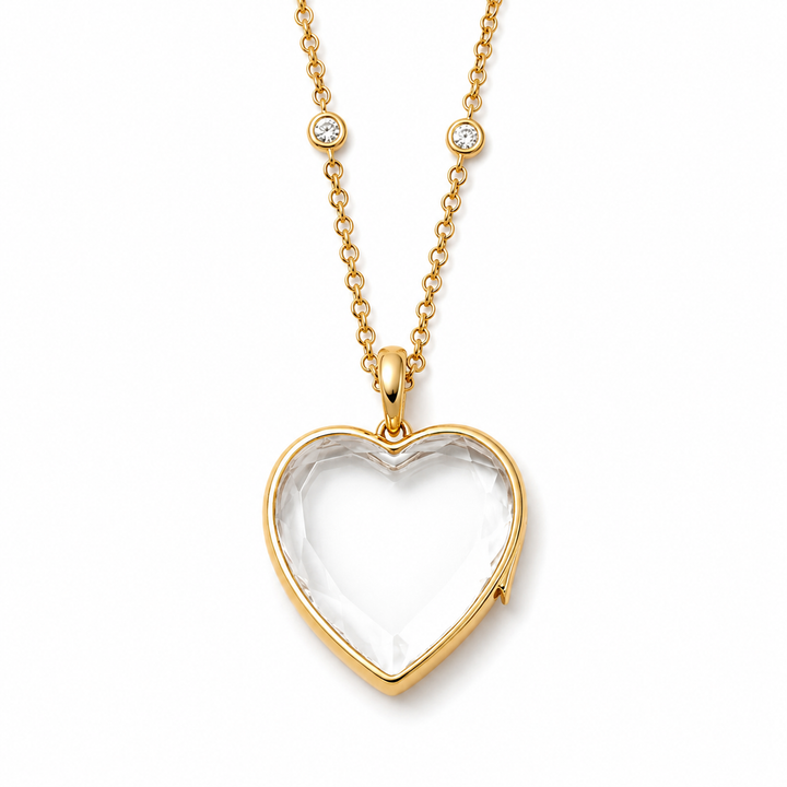 HEART LOCKET NECKLACE