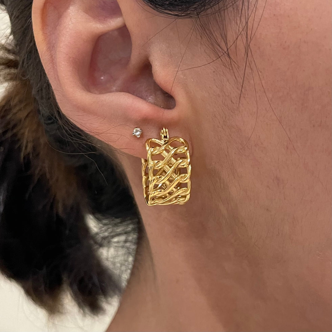 Chunky Chain Earring