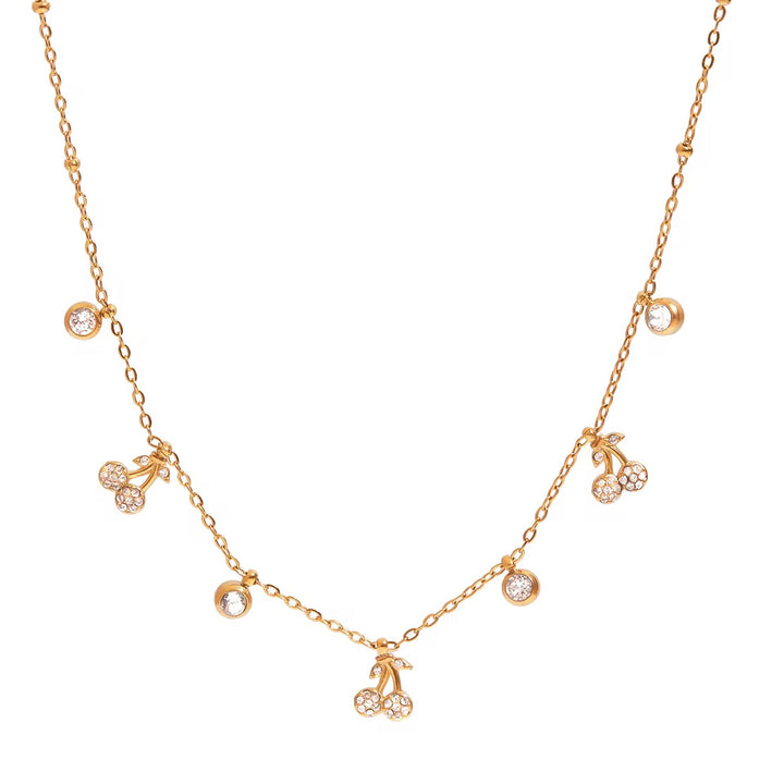 Cherry Dangle Necklace