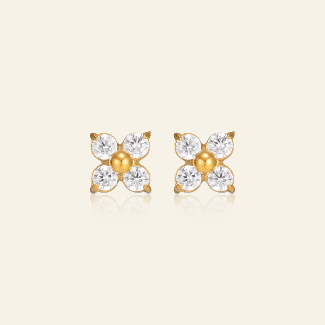 Flower Ball Back Stud