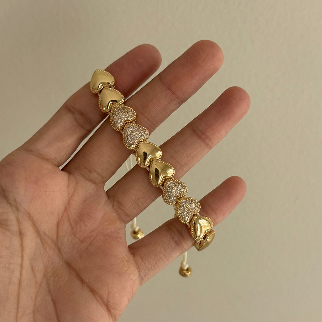 Mix Heart Bracelet