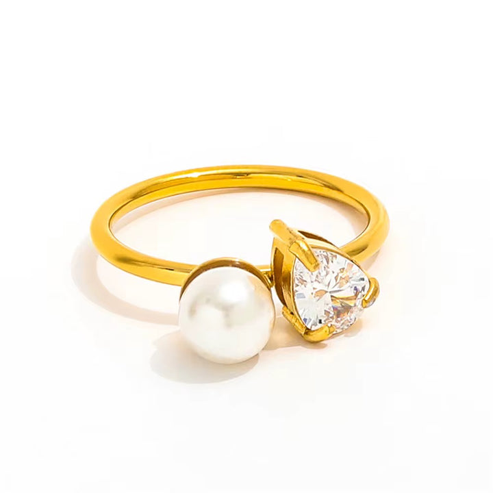 Pearl & Stone Ring