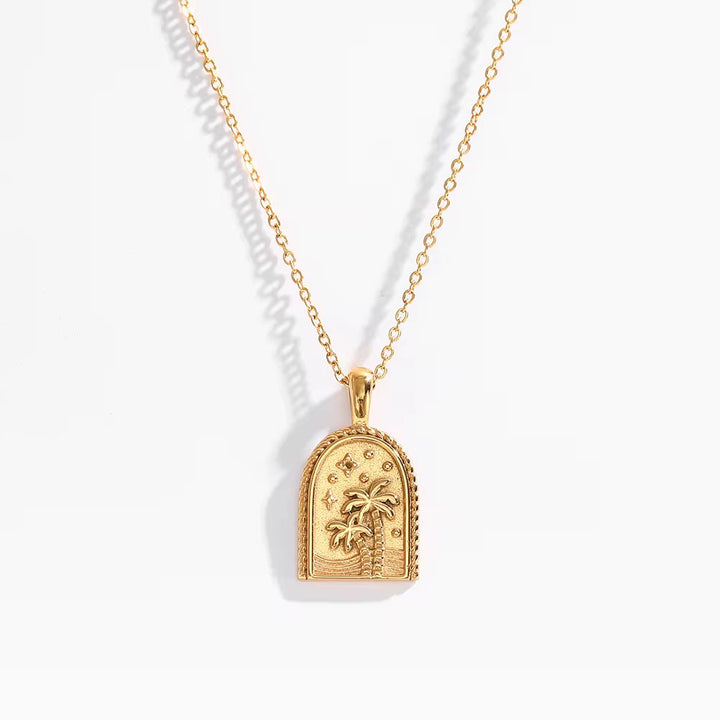 Star palms necklace