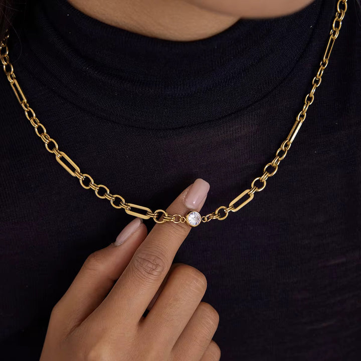 Celest Stone Necklace