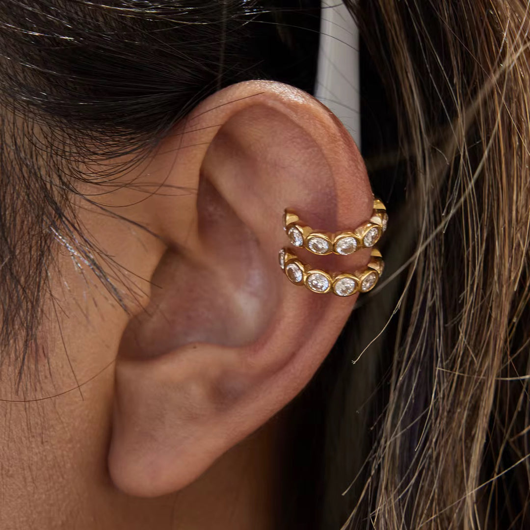 Zirconia Ear Cuffs