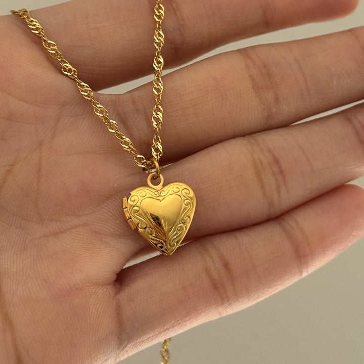 Mini Pendant Locket Necklace