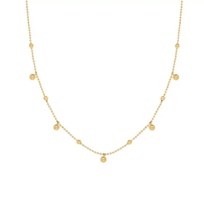 Dainty Ball Necklace