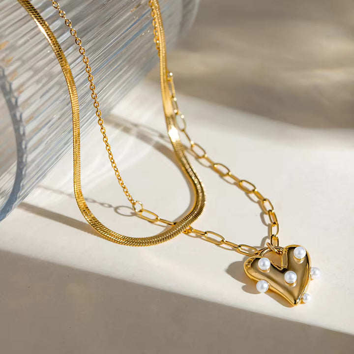 Heart Layered Necklace