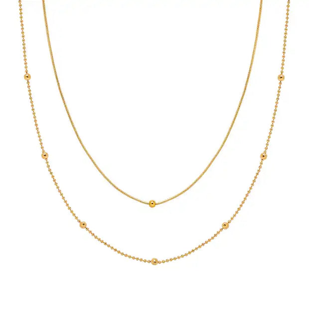 Dainty Double Layered Necklace