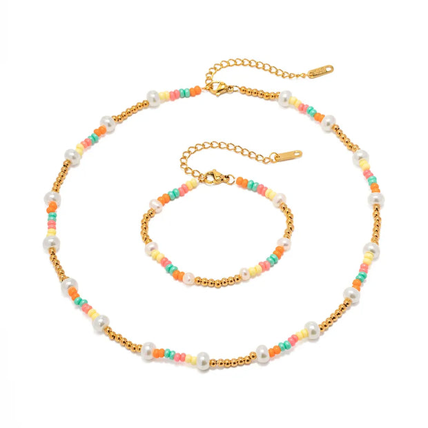 Aurora Necklace & Bracelet