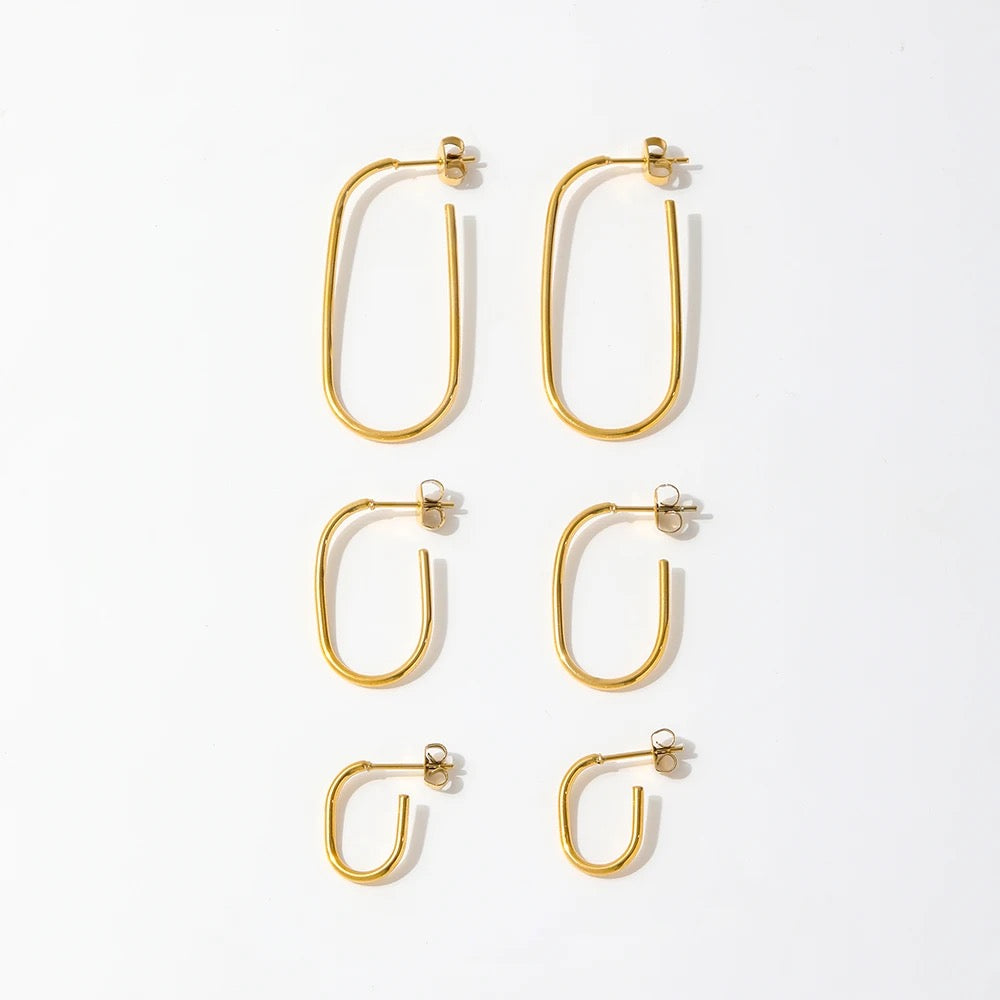 Paperclip hoops