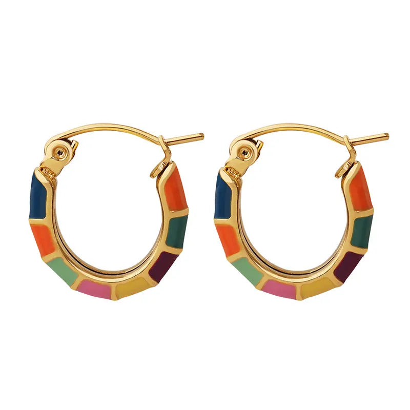 Mini Rainbow Hoops