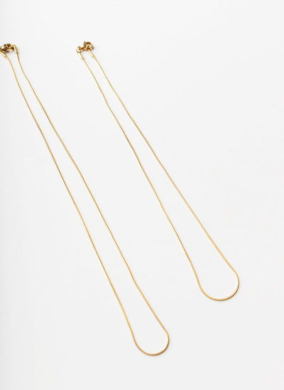Ollie Thin snake necklace